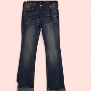 True Religion Dark Blue Boot Cut Jeans